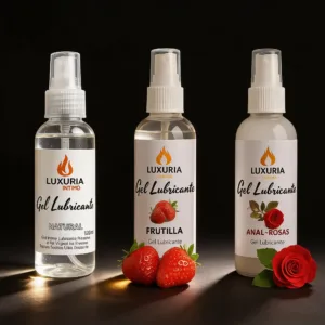 Combo Gel Lubricante Luxuria Pack x3