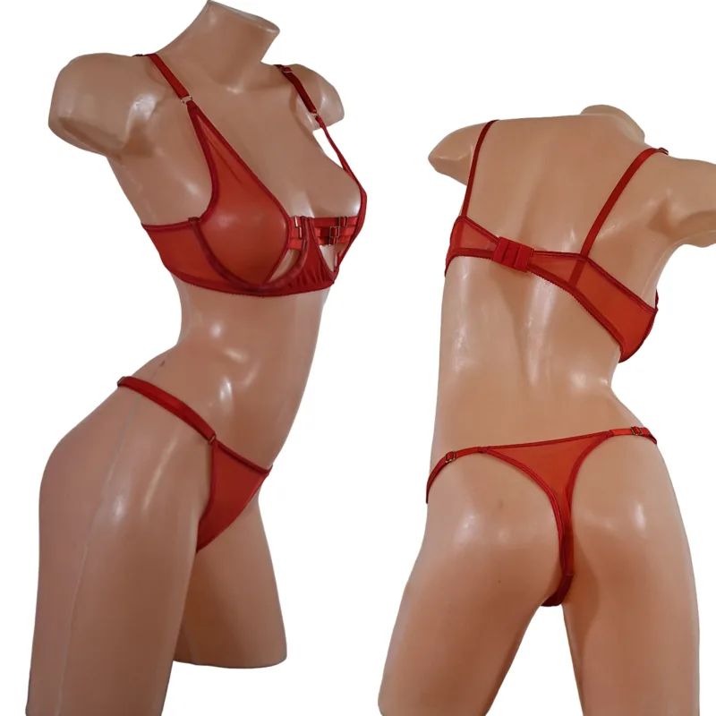 Conjunto Minifalda Arnes Portaligas (art 2041) Talle 85 al 120