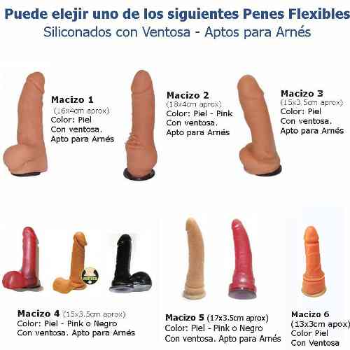 Arnes Doble Penetracion - Strap On - Arnes + 2 Penes - Imagen 3