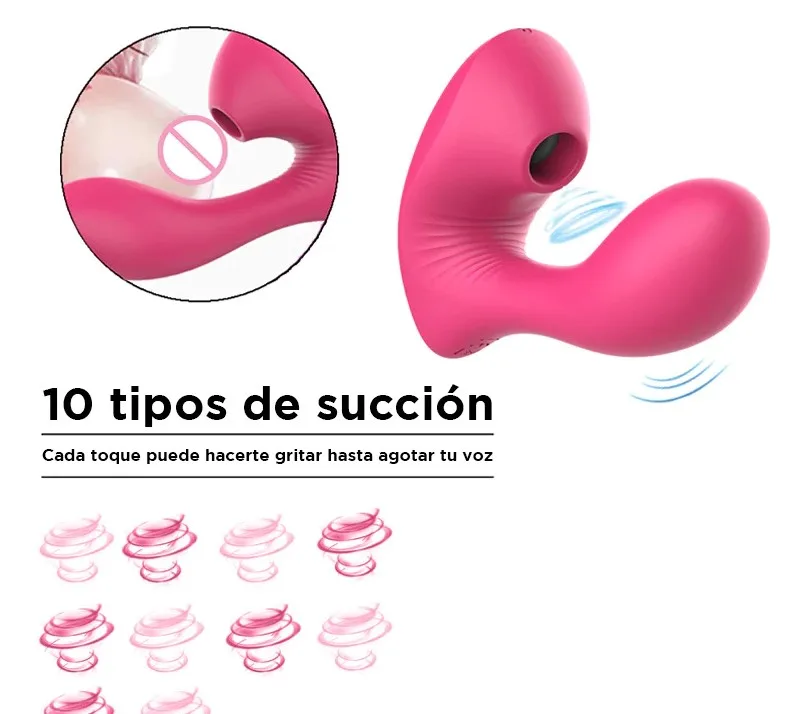 Succionador Vibrador Mary USB