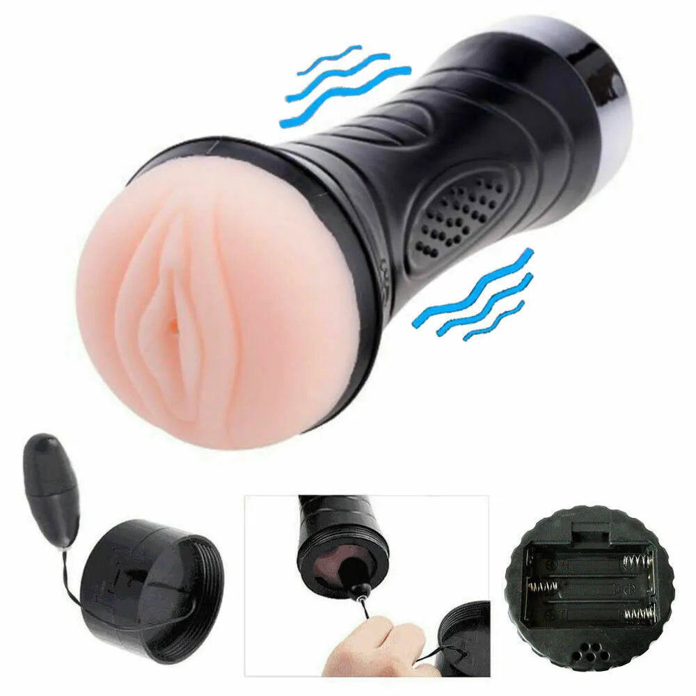 Tubo Vagina con Vibracion Tamaño Real - Imagen 3