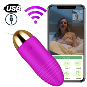 Huevo Vibrador Control A Distancia con Celular - Bluethoot