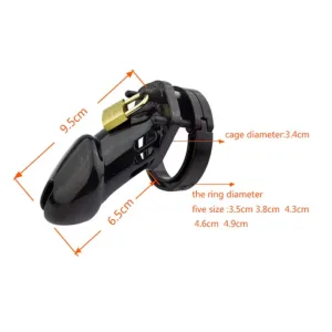 Dispositivo De Castidad Jaula De Pene Cb 6000: imagen 3