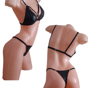 CONJUNTO ENGOMADO CORPIÑO Y COLALESS (art 2016) Talle 85 al 100: imagen 4