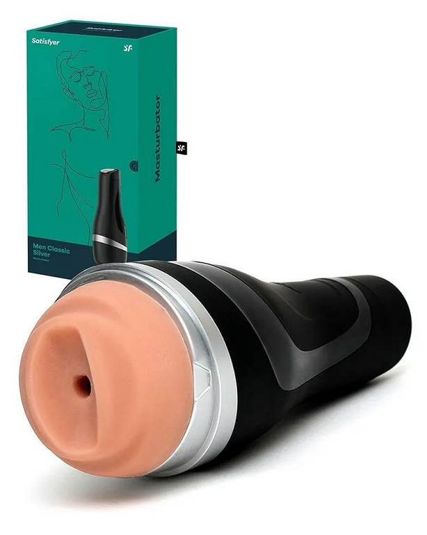 Satisfyer Masturbador Masculino Men Classic Black